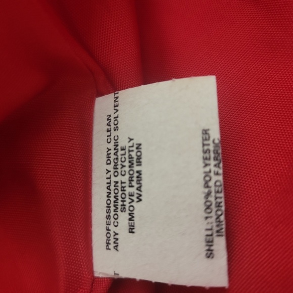 Jessica Mcclintock Red Satin Strapless Tea Length Bow Accent Formal Dress 10 - Picture 6 of 7